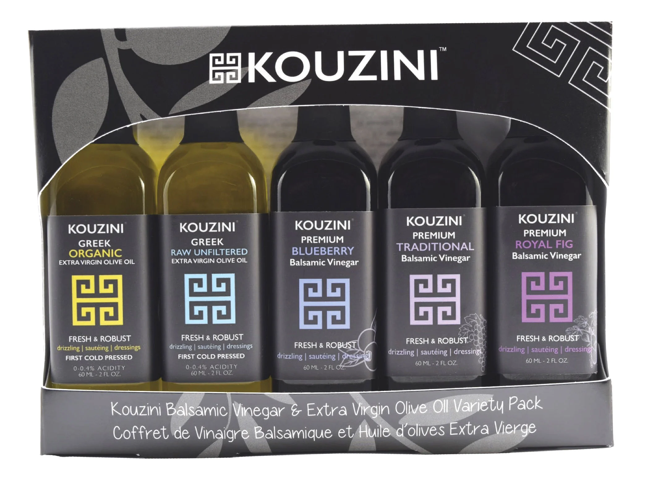 Kouzini Variety Gift Pack - Greek Extra Virgin Olive Oil and